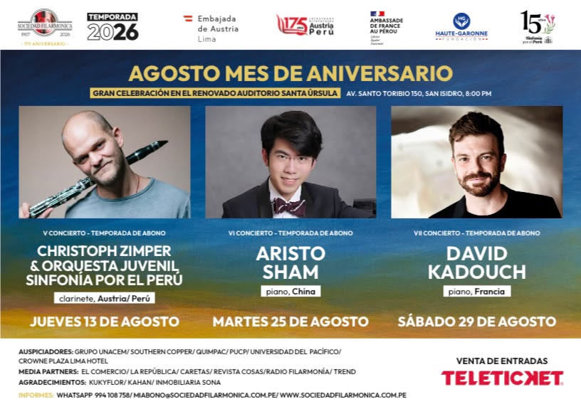 agosto horizontal